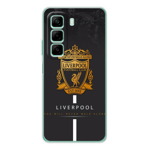 Силиконовые Чехлы принт Футбол на Infinix Hot 60 – Liverpool