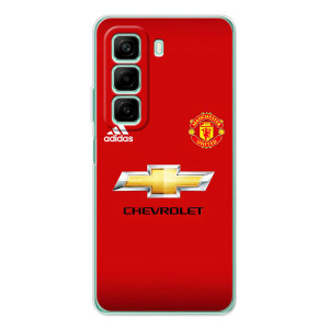 Силиконовые Чехлы принт Футбол на Infinix Hot 60 – Man United
