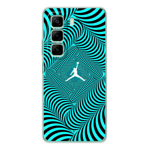 Силиконовый Чехол Nike Air Jordan на Инфиникс Хот 60 (Jordan)