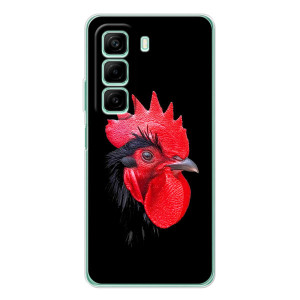 Силиконовый чехол с птичкой на Infinix Hot 60