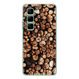 Текстурный Чехол для Infinix Hot 60 – Дрова