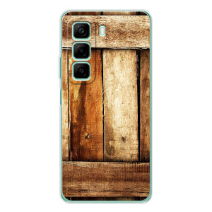 Текстурный Чехол для Infinix Hot 60 – Забор