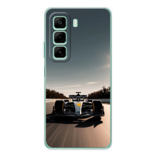 Чехол с прнтом Формула 1 на Infinix Hot 60 – Болід Ф1