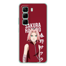 Чохли Персонажі Аніме Наруто для Infinix Hot 60i (AlphaPrint) (Аніме Сакура)