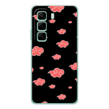 Чохли Персонажі Аніме Наруто для Infinix Hot 60i (AlphaPrint) (Хмарки Аніме)