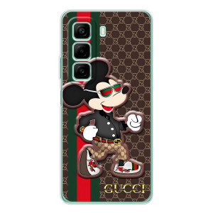 Чехлы Бренд GUCCI для Infinix Hot 60i – Маус Гуччи
