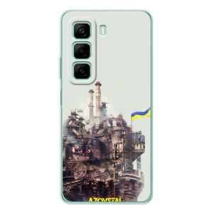 Чехлы на военную тематику для Infinix Hot 60i – Азовсталь