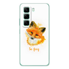 Чохли з картинкою Лисичка для Infinix Hot 60i (VPrint) (Дівчинка Лиса)