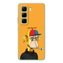 Чохли з Мавпами NFT для Infinix Hot 60i (AlphaPrint) (Нудна мавпа NFT)