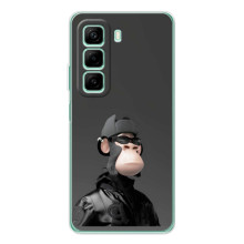 Чохли з Мавпами NFT для Infinix Hot 60i (AlphaPrint) (стильна мавпа NFT)