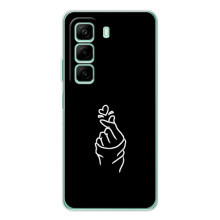 Чохол (Знак сердечка) для Infinix Hot 60i – Знак Сердечка