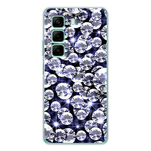 Чехол (Дорого -богато) на Infinix Hot 60i – Бриллианты
