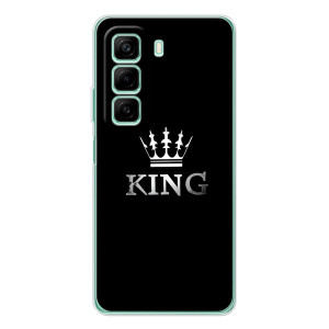 Чохол (Корона на чорному фоні) для Хот 60і – KING