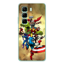Чохол МАРВЕЛ для Хот 60і (AlphaPrint) – Герої Марвел