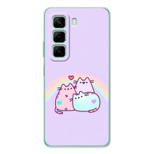 Чохол на Хот 60і з Котиками (VPrint) (Радужний котик)