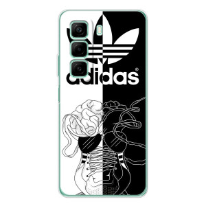 Чехол в стиле "Адидас" для Хот 60и – Adidas шнурки
