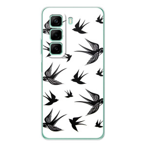 Чохол з пташками на Infinix Hot 60i (VPrint)