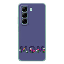 Чехлы для мамы на Infinix Hot 60i (Мама в цветах)