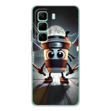 Чохол з мемом Тралалело тралала на Infinix Hot 60i – Капучіно асасіно