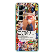 Чехол Зоотрополіс на Infinix Hot 60i – Коллаж Зоо