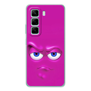 Силиконовые Чехлы (смешные стикеры) для Infinix Hot 60i – Хитрая мордочка