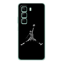 Силіконовый Чохол Nike Air Jordan на Хот 60і (Джордан)