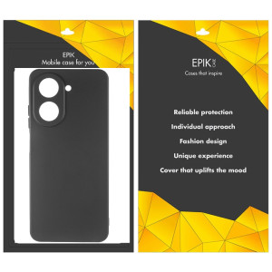 Чехол TPU Epik Black Full Camera для Infinix Hot 70 – Черный