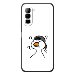 Бампер з принтом Меми для Infinix Hot 70 (Нерозуміння)