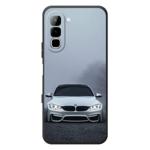 Чехол BMW для Инфиникс Хот 70 – БМВ в тумане