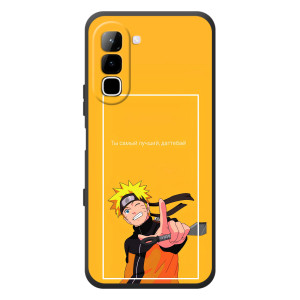 Чохли з принтом НАРУТО на Infinix Hot 70 (Даттебайо)