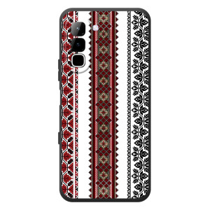 Силіконовый Чохол на Infinix Hot 70 з картинкой Вишиванки (Вишиваночки)