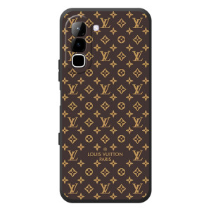 Чохол Стиль Louis Vuitton на Infinix Hot 70 (Фон Луі Віттон)