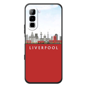 Чехол с картинкой ФК Ливерпуль на Инфиникс Хот 70 – Город Liverpool