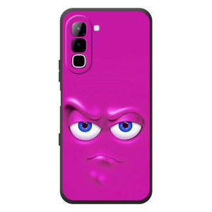 Чохли (ТПУ) (смішні стікери) для Infinix Hot 70 – Хитра мордочка