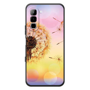Силіконовий Чохол з кульбабками на Infinix Hot 70