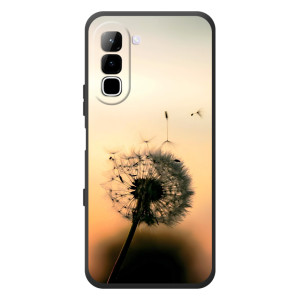 Силіконовий Чохол з кульбабками на Infinix Hot 70 – Роздмухана кульбабка