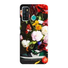 Бренднові Чохли для Infinix Hot 9 / Hot 9 Pro - (PREMIUMPrint) – Nike цветы