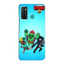 Чехлы Brawl Stars для Infinix Hot 9 / Hot 9 Pro (AlphaPrint)