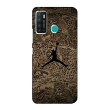 Чехлы для Infinix Hot 9 / Hot 9 Pro - с картинкой JORDAN (AlphaPrint) (Logo Jordan)