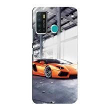 Чехлы с Машинами на Инфиникс Хот 9 / Хот 9 Про (VPrint) (Sport Car)