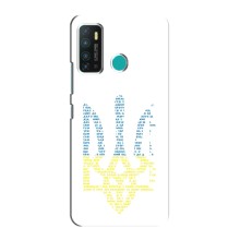 Чехлы для Infinix Hot 9 / Hot 9 Pro  Укр. Символика (AlphaPrint) (Герб из букв)