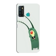 Чехол с картинкой "Одноглазый Планктон" на Infinix Hot 9 / Hot 9 Pro (Милый Планктон)