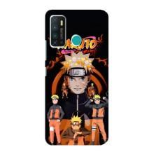 Naruto Anime Чехлы для Инфиникс Хот 9 / Хот 9 Про (AlphaPrint)