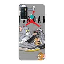 Силиконовый Чехол Nike Air Jordan на Инфиникс Нот 9 / Нот 9 про (Air Jordan)