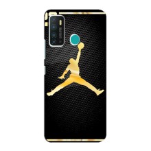 Силиконовый Чехол Nike Air Jordan на Инфиникс Нот 9 / Нот 9 про (Джордан 23)