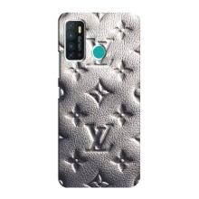 Текстурный Чехол Louis Vuitton для Инфиникс Нот 9 / Нот 9 про (Бежевый ЛВ)