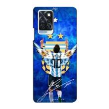 Чехлы для Infinix Note 10 Pro (Leo чемпион) (AlphaPrint) (Месси сборная)