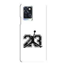 Чехлы для Infinix Note 10 Pro - с картинкой JORDAN (AlphaPrint) (Jordan 23)