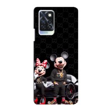 Чехол Disney Mouse Infinix Note 10 Pro (PREMIUMPrint) (Семья Маусов)