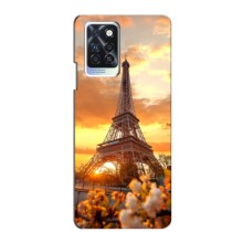 Чохол Ейфелева Вежа Infinix Note 10 Pro - (AlphaPrint) – Сонячня вежа